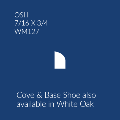 Oak Base Shoe